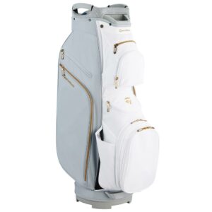 TaylorMade Ladies Kalea Gold Cart Bag