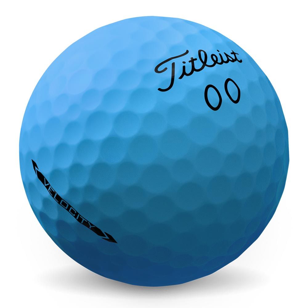 Bola Titleist Velocity 2022 Azul Mate - Imagen 2